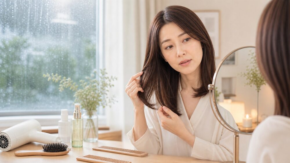 30代以降の髪のキューティクルケア
