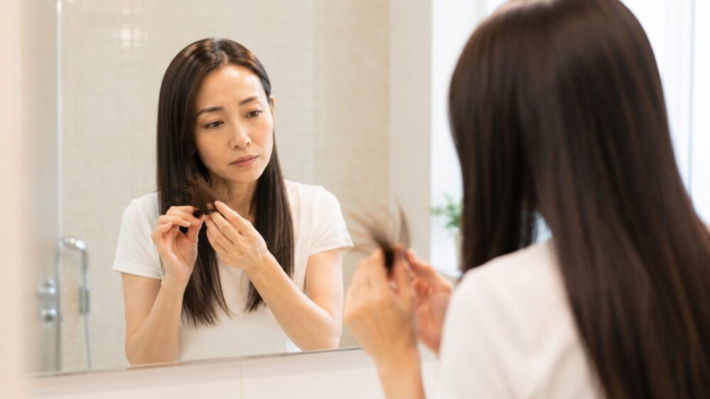 縮毛矯正後に必須の洗い流さないトリートメント