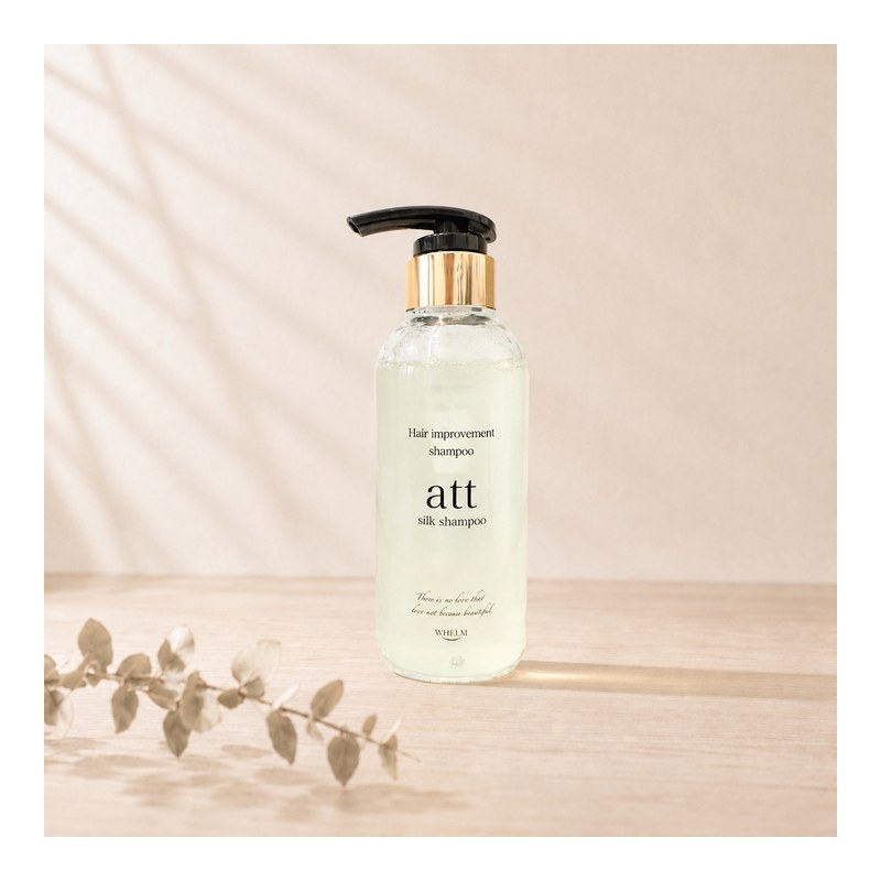 att シルクシャンプー 300ml【WHELM】商品画像