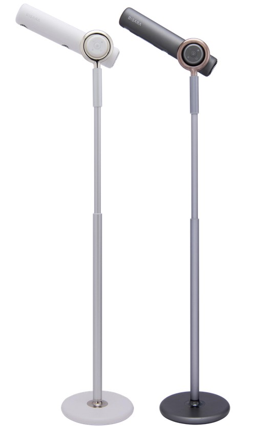 BISARA 標準モデル ホワイトとグレー スタンド型ドライヤー
