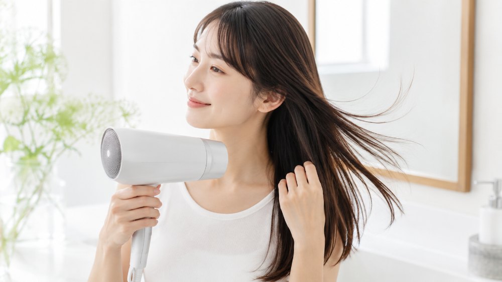 髪が早く乾くイメージ