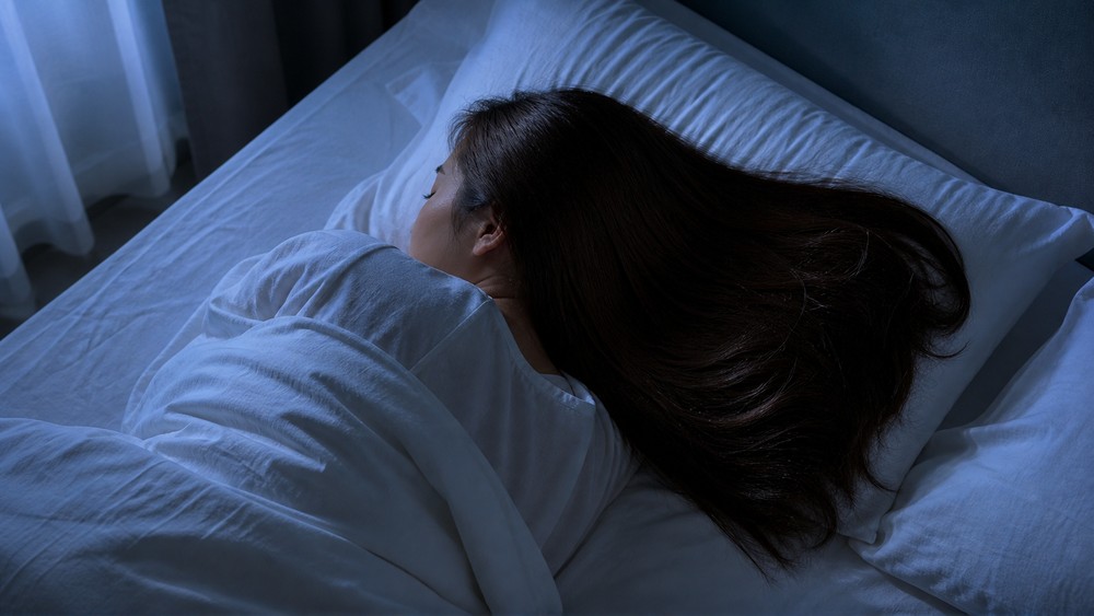 寝ている間の髪を守る睡眠イメージ
