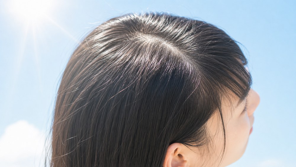 頭皮と分け目が日焼けしやすい理由を解説する美容師