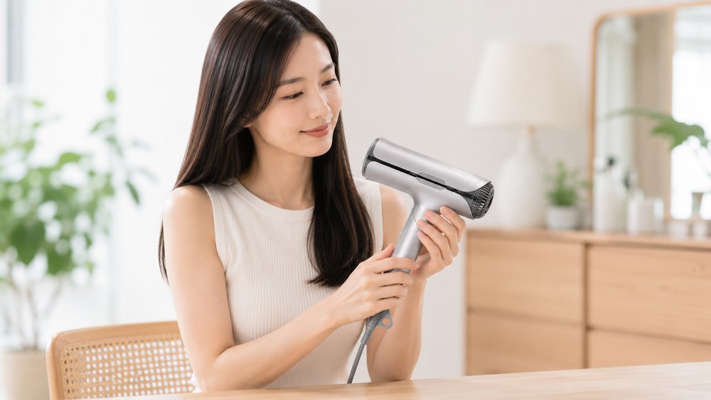 複数のドライヤーを比較検討するイメージ