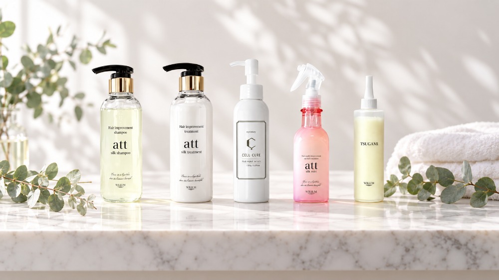 夏の髪を立て直すサロン専売ヘアケア5品