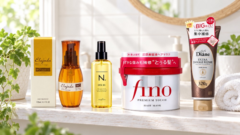 ドラッグストアで買えるヘアケア4選