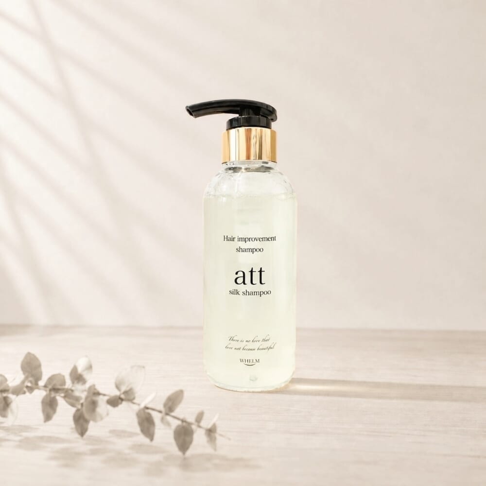 att シルクシャンプー 300ml【WHELM】商品画像