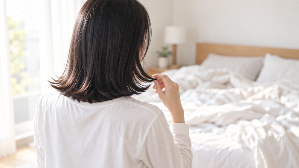 縮毛矯正したのにはねる原因【毎日の習慣編2つ】