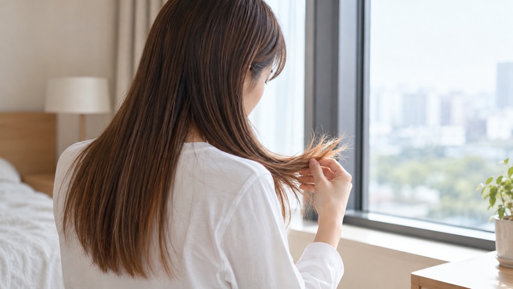 カラー・ブリーチを繰り返している人は1か月おきに3回