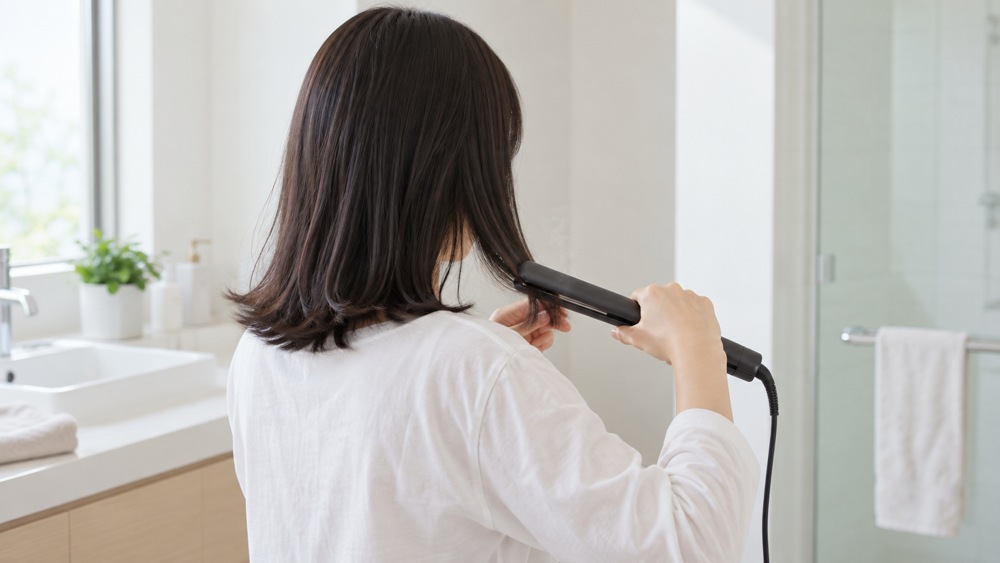 NG①高温のアイロンで毎朝何度もプレスする